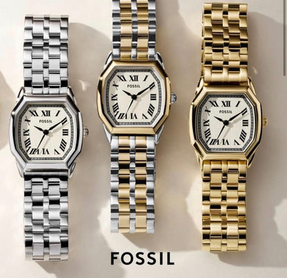 Fossil Harlow Women Quartz Silver