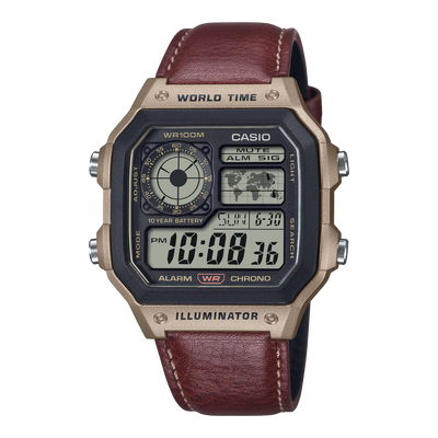 CASIO AE 1200 LEATHER