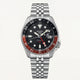 Midnight Black Dual-Tone GMT Automatic Steel Watch