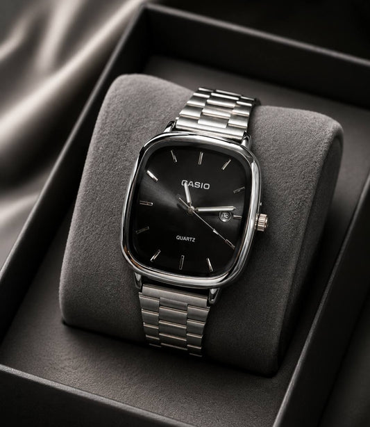 C A S I O Luxurious 36mm Watch - Water Resistant | Transferred steel
