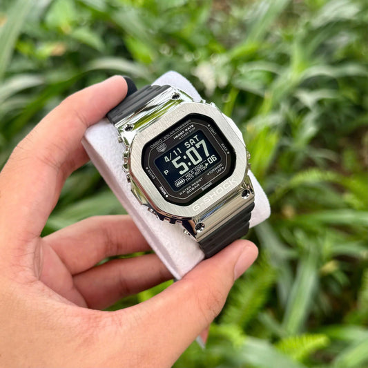 G-Shock 5600BB Metal Silver Black Men's  Watch