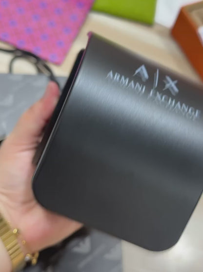 Armani Exchange AX1722 Men’s Black Chronograph Stainless Steel Watch